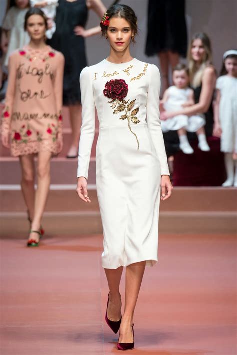 dolce gabbana style|dolce and gabbana model female.